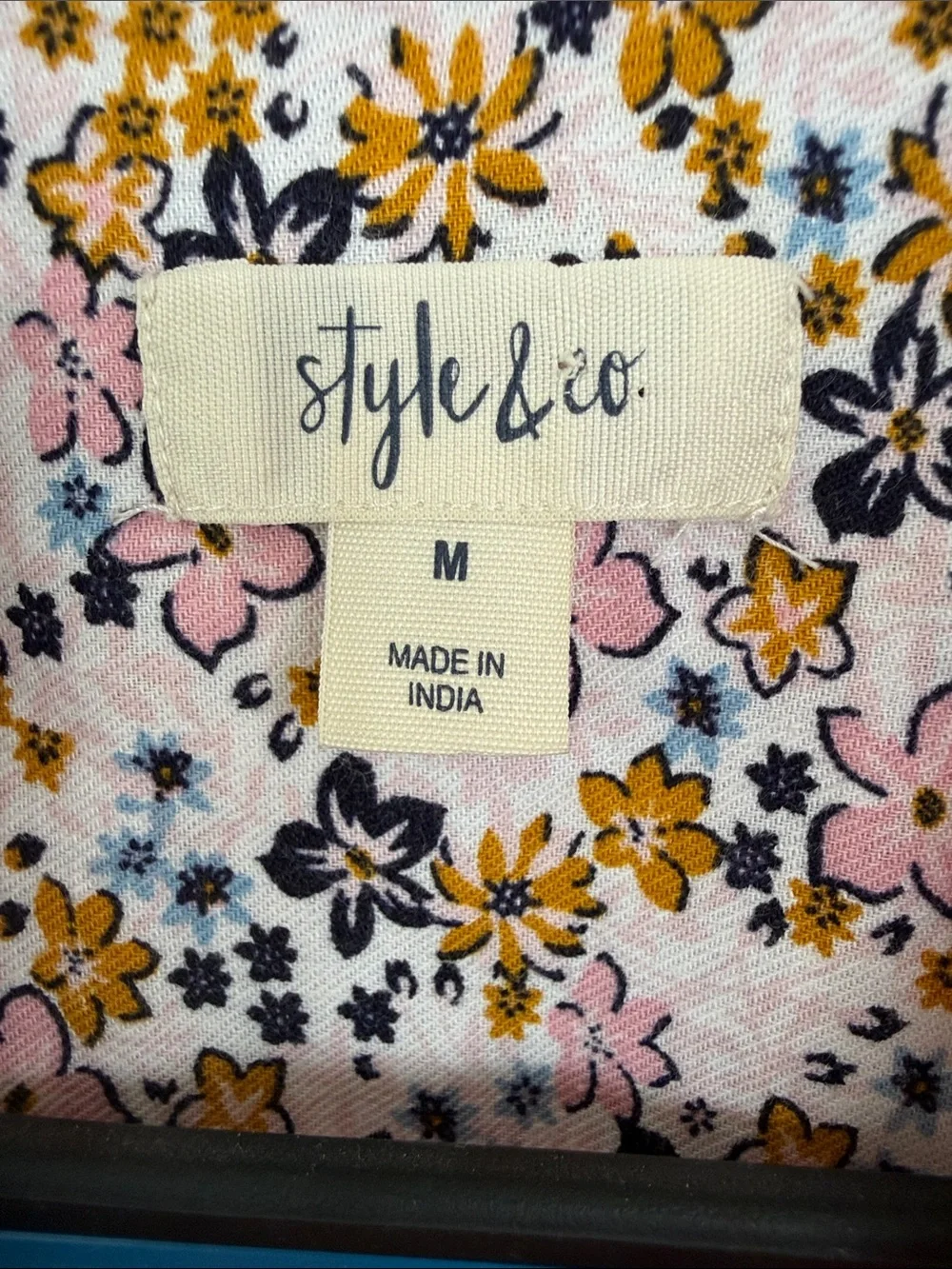 Flannel patchwork button down - Picture 2 of 9